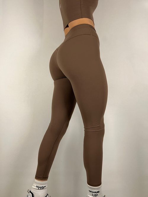 Mocha Brown ActiveLux Leggings