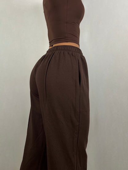 Cocoa Lightweight Wide fit Joggers