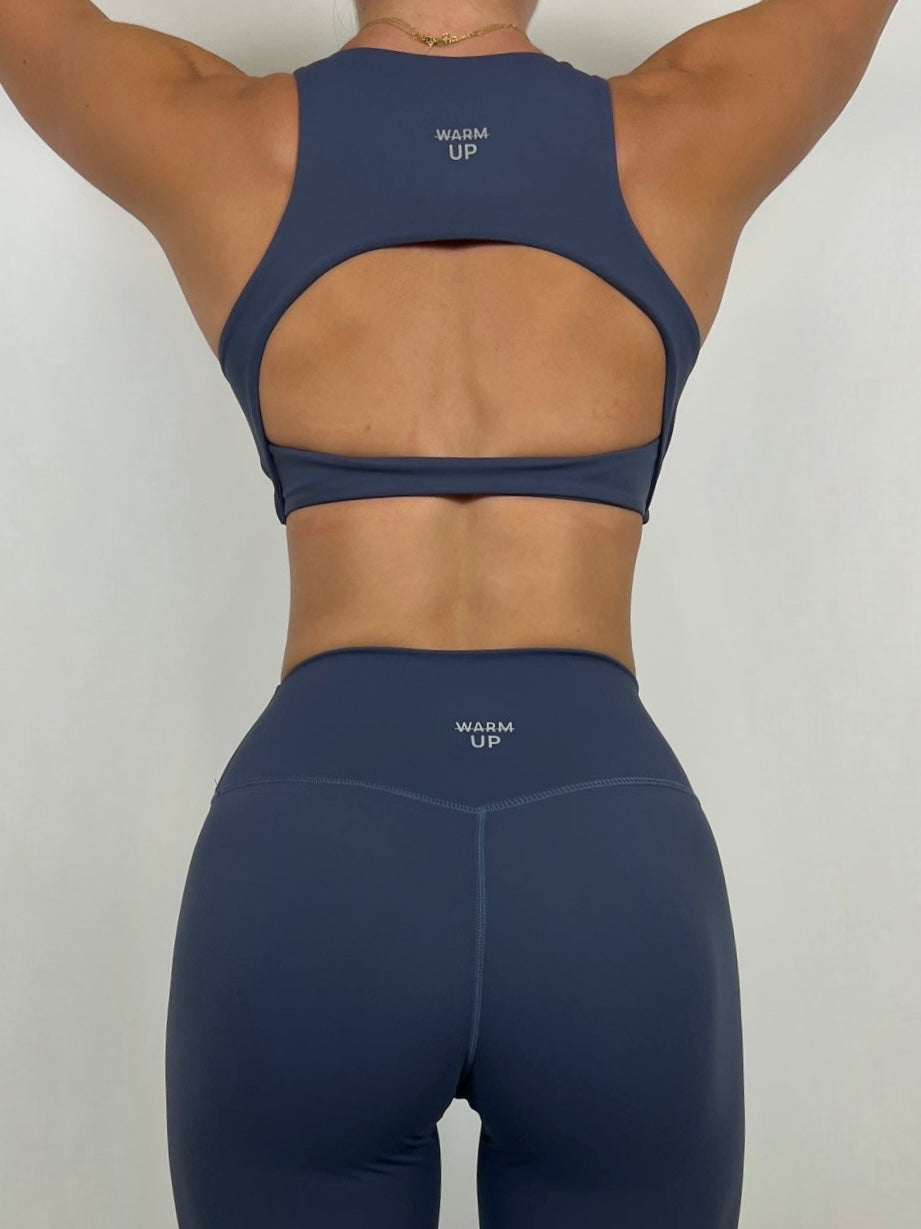 Ink Blue Powerback Bra