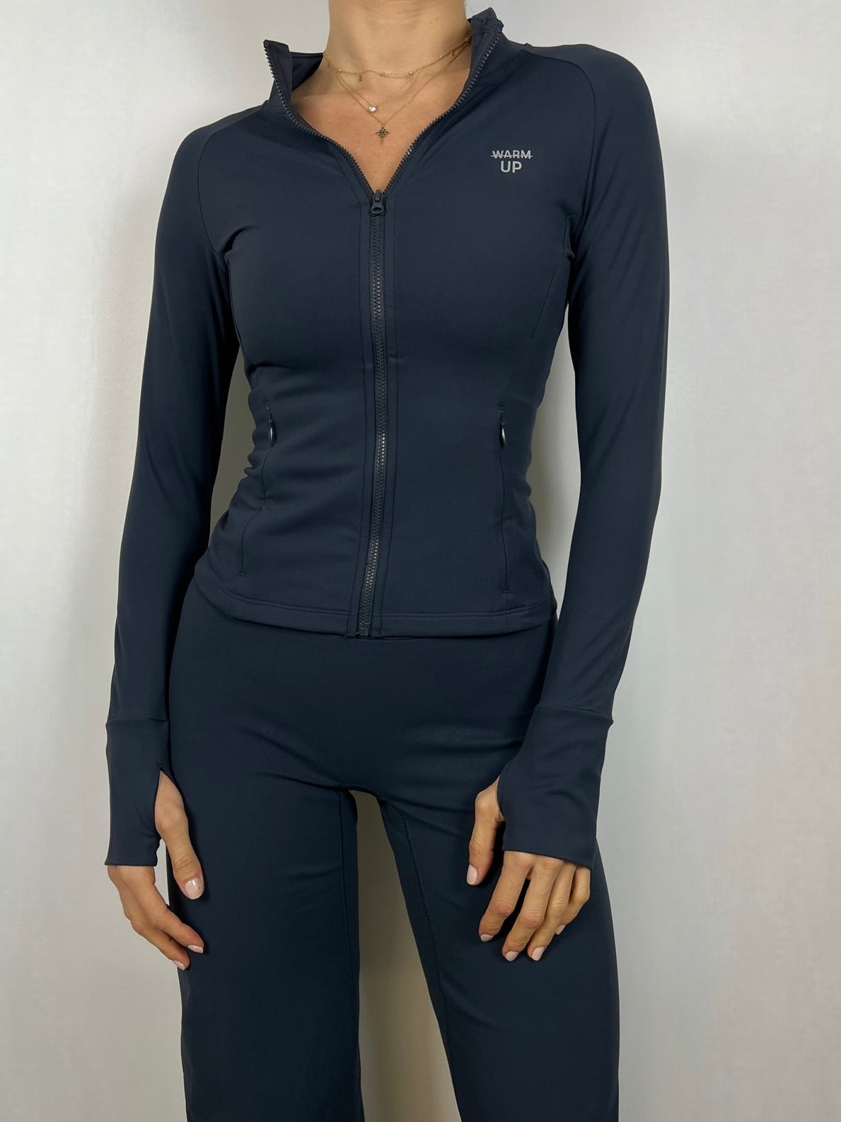 Indigo Blue Compression Jacket