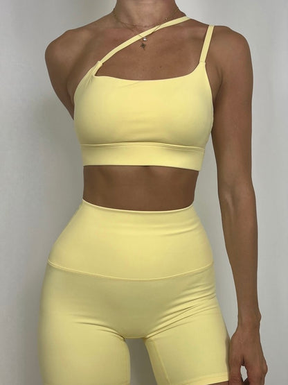 Pastel Yellow Flex Bra