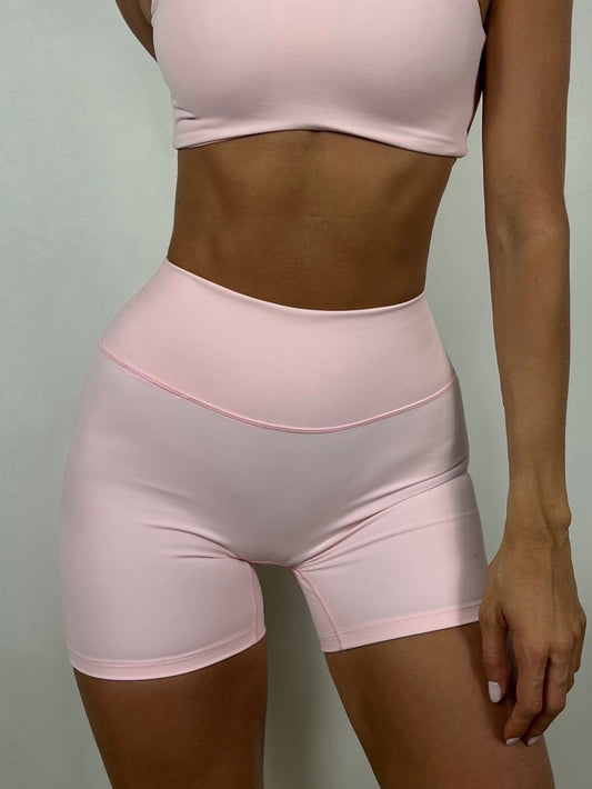 Milkshake Pink V soft motion shorts