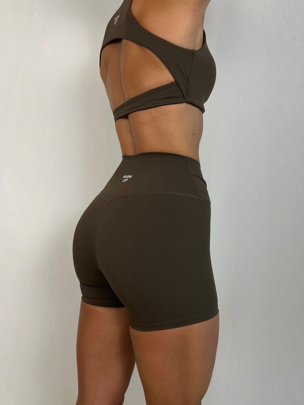 Dark Taupe V Soft motion 3 inches Shorts