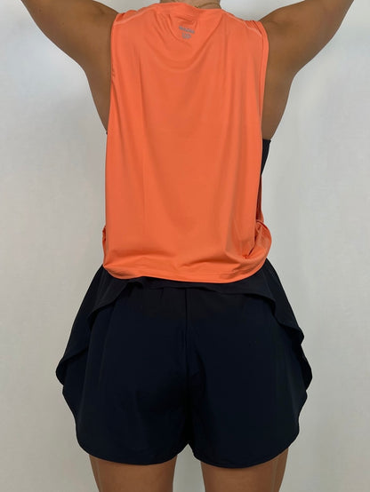 Bright Orange Flow tank top
