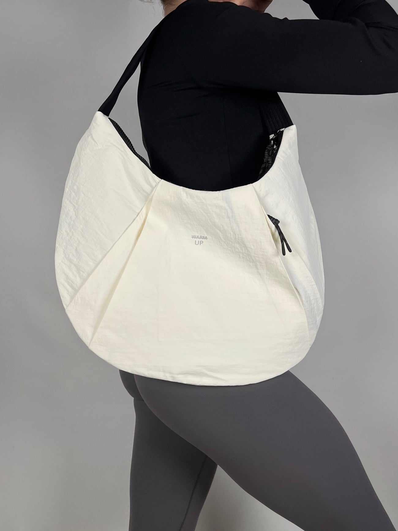 Out and about Tote Bag - Cream white