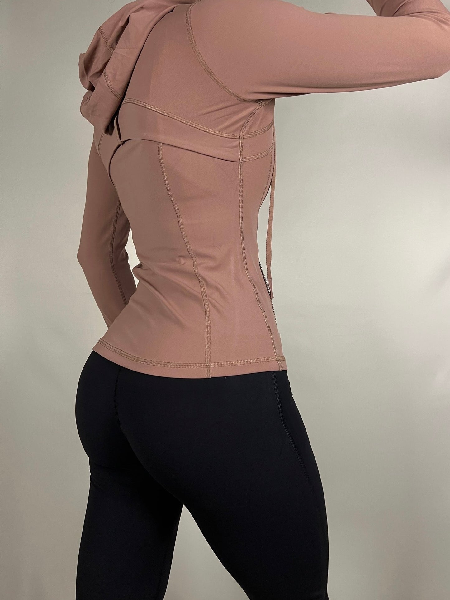 Dusty Pink Contour Jacket