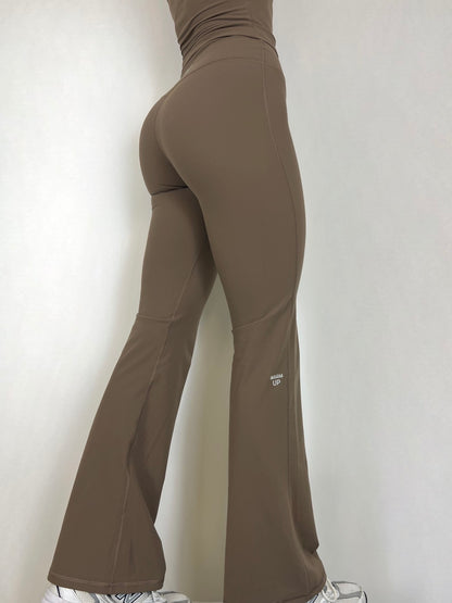 Tall Flared pants- Light Mocha