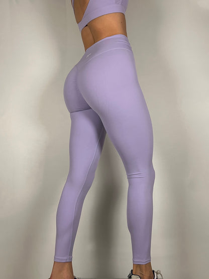 Pastel Purple Sculpt Leggings