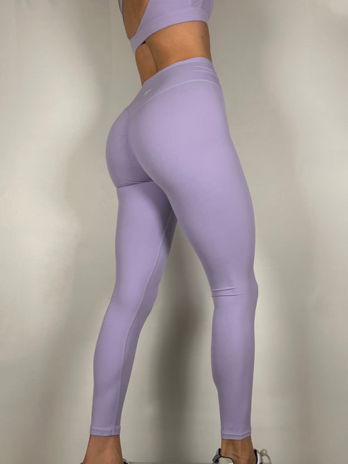 Pastel Purple Sculpt Leggings