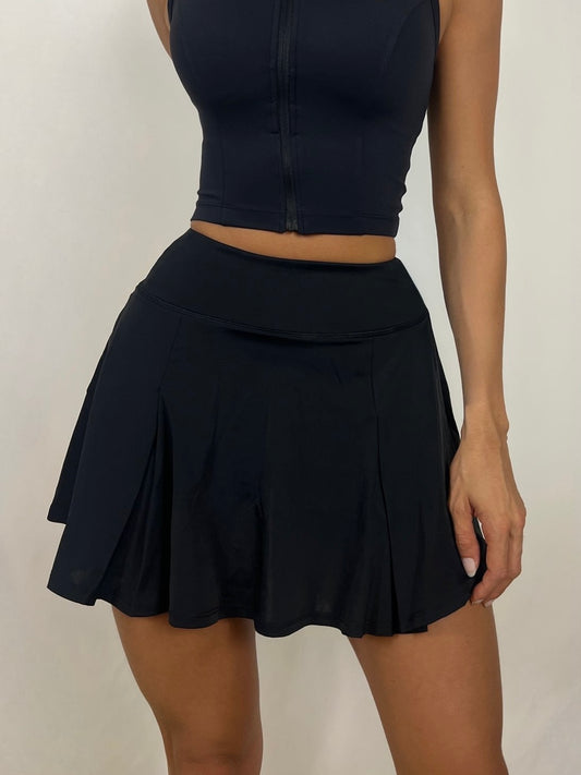 Black Flow Skirt