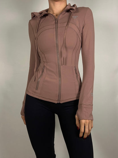 Dusty Pink Contour Jacket