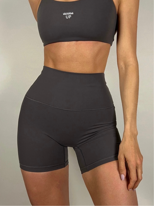Dark Grey Activelux Shorts