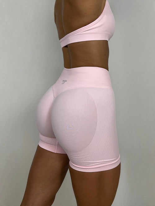 Powder Pink Define Shorts