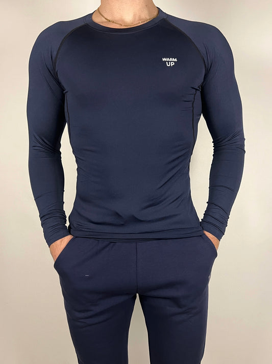 Navy Blue Compression Top