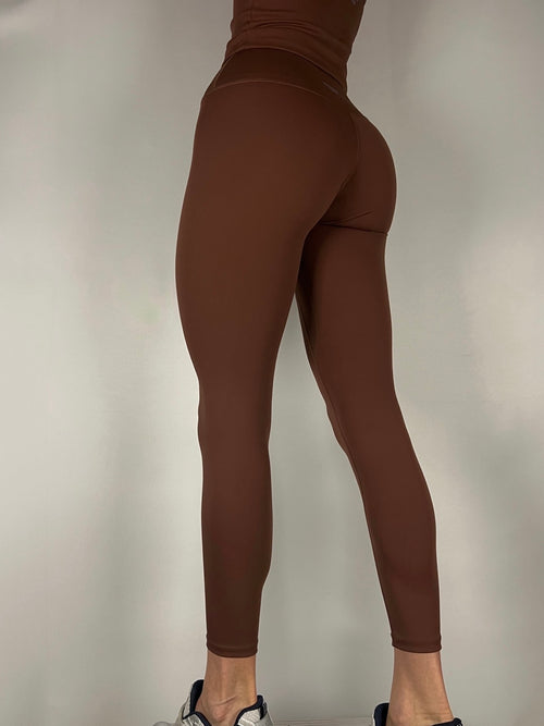 Chocolate Brown Timeless Leggings