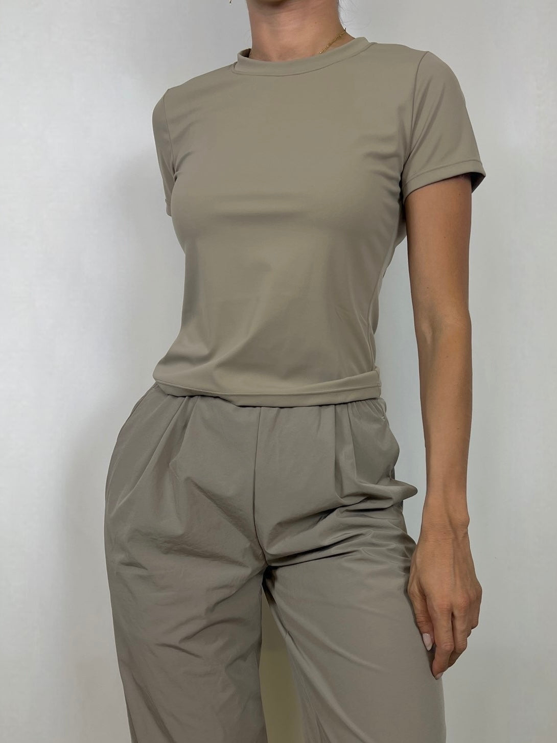 Almond beige Relaxed tshirt