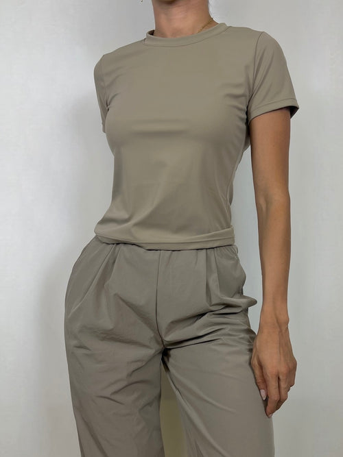 Almond beige Relaxed tshirt