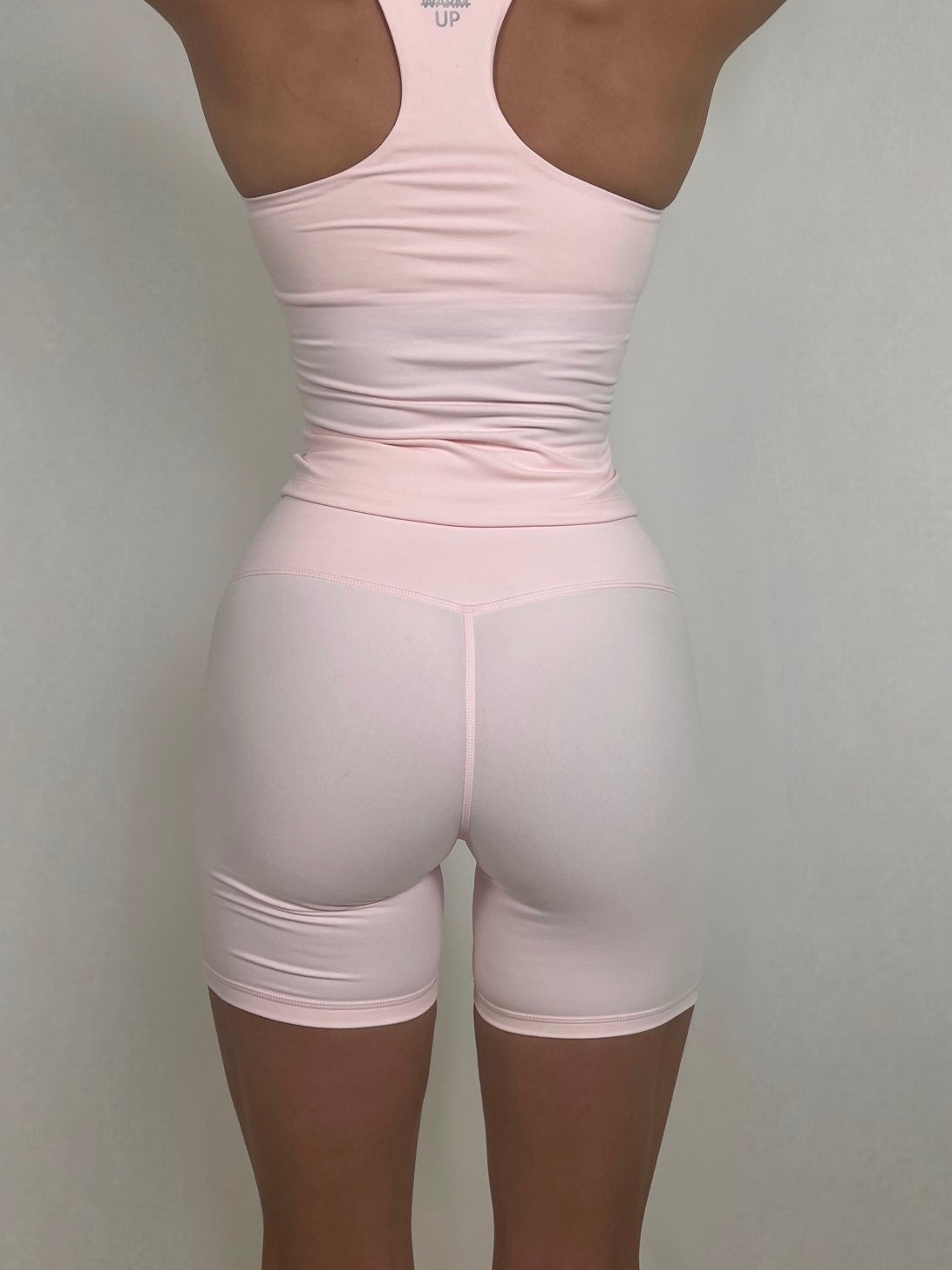 Pastel Pink Activelux Shorts