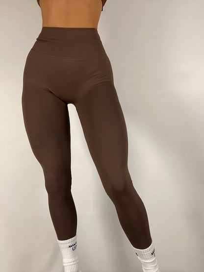 Chestnut Brown Define Leggings