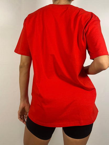 Essential True Red Oversized T-shirt