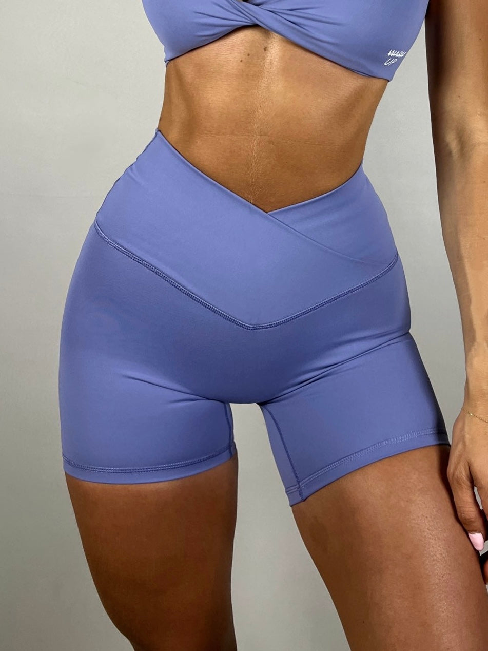 Iris Purple Soft motion V shorts