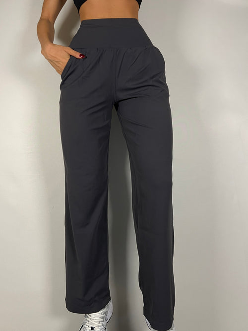 Dark Grey Wide Fit pants