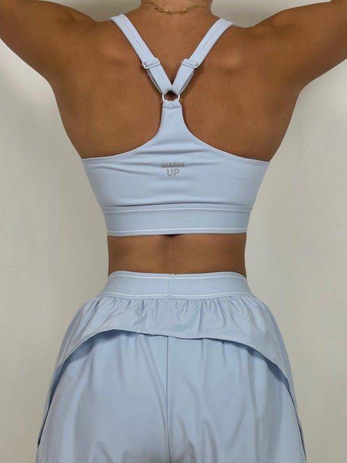 Pastel Blue Flow bra
