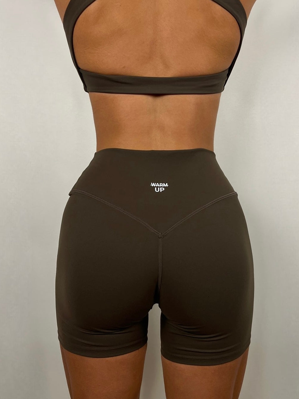 Taupe Brown soft motion shorts