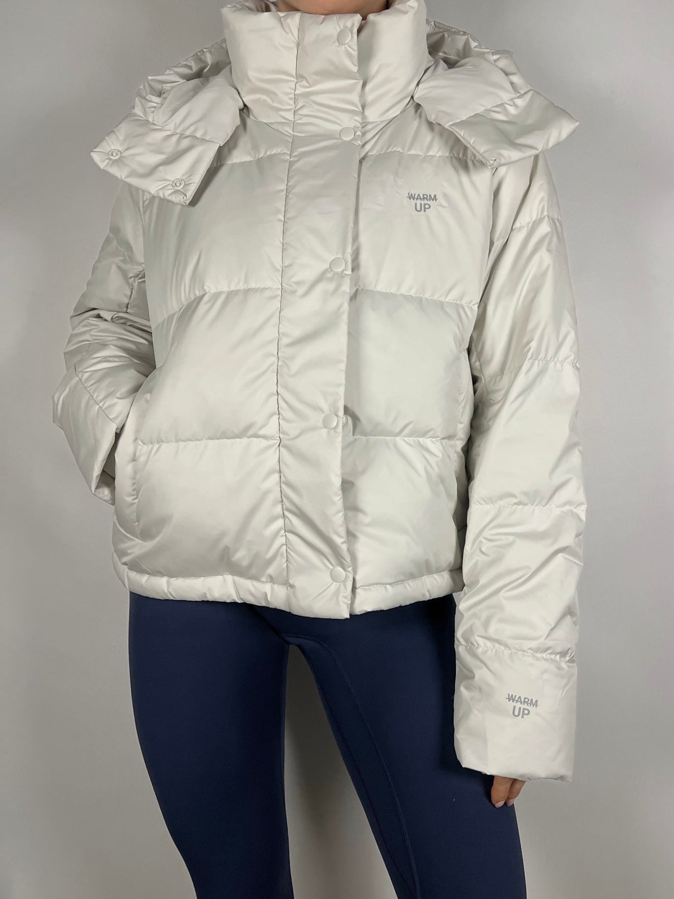 Layer Up Puffer Jacket - off White