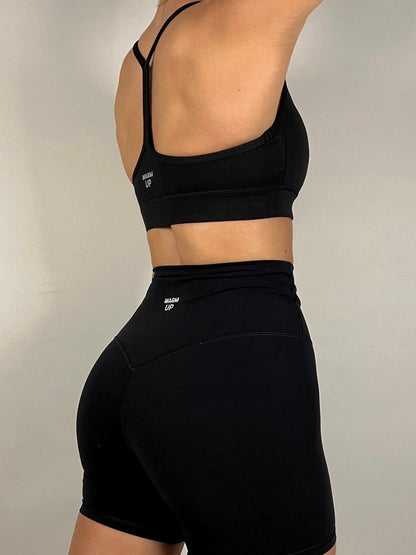 Black Y Bra