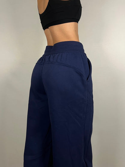 Navy Blue Wide fit Sweatpants