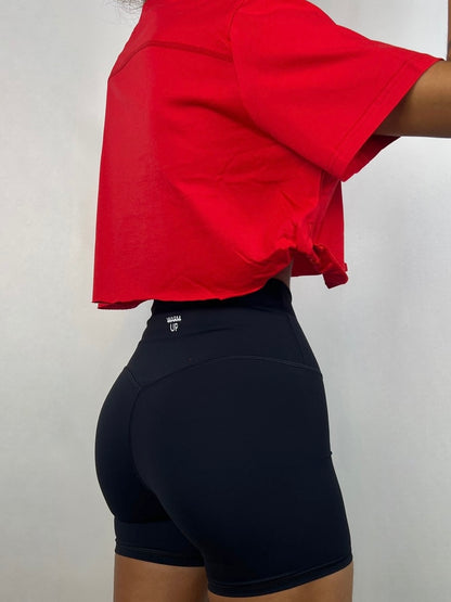 Red Cropped T-shirt