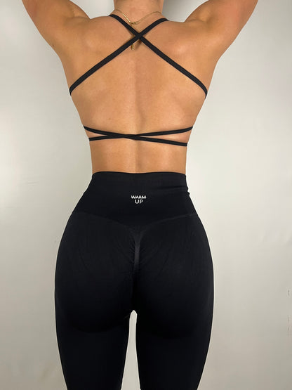 Onyx Black Define Leggings