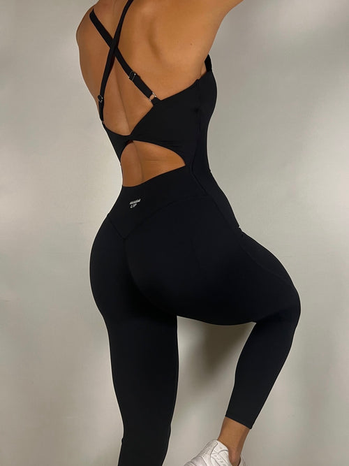 Black Izzy Jumpsuit
