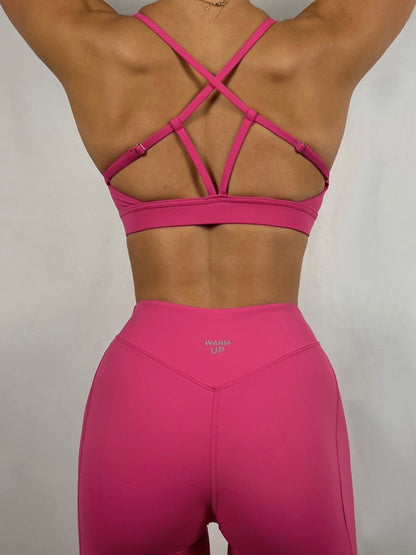 Fuchsia Pink Lily Bra
