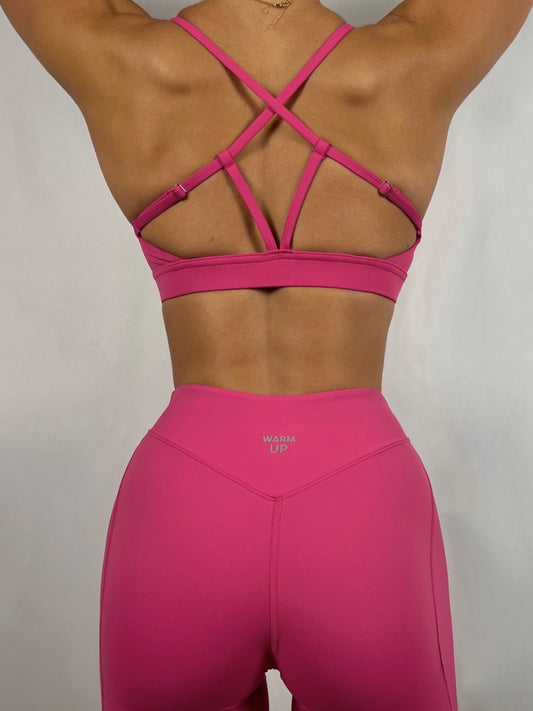 Fuchsia Pink Lily Bra