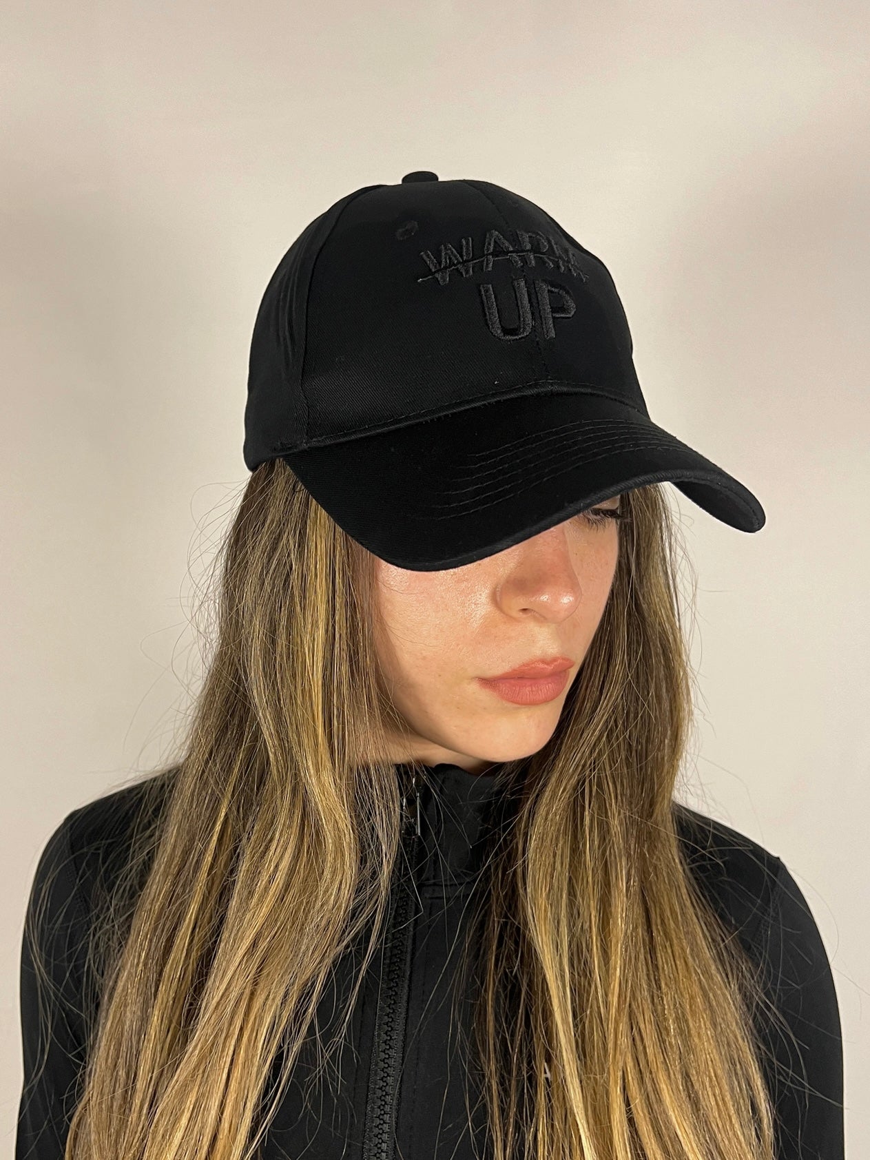 Black Warmup Cap