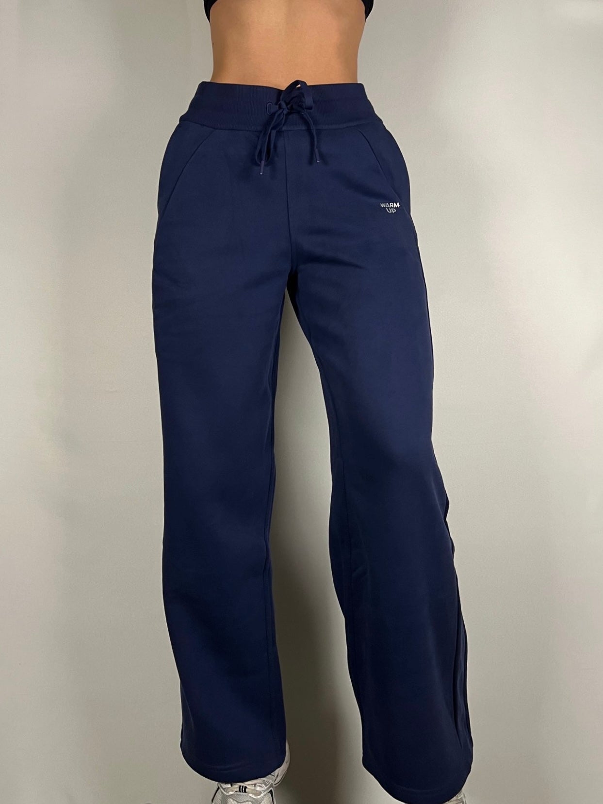 Navy Blue Wide fit Sweatpants