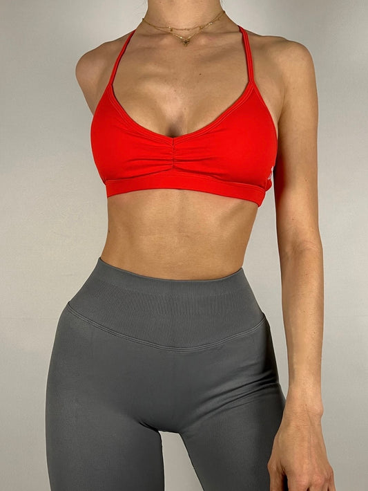 Scarlet Red Aura Bra