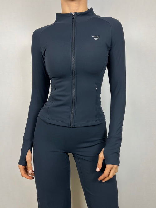 Indigo Blue Compression Jacket