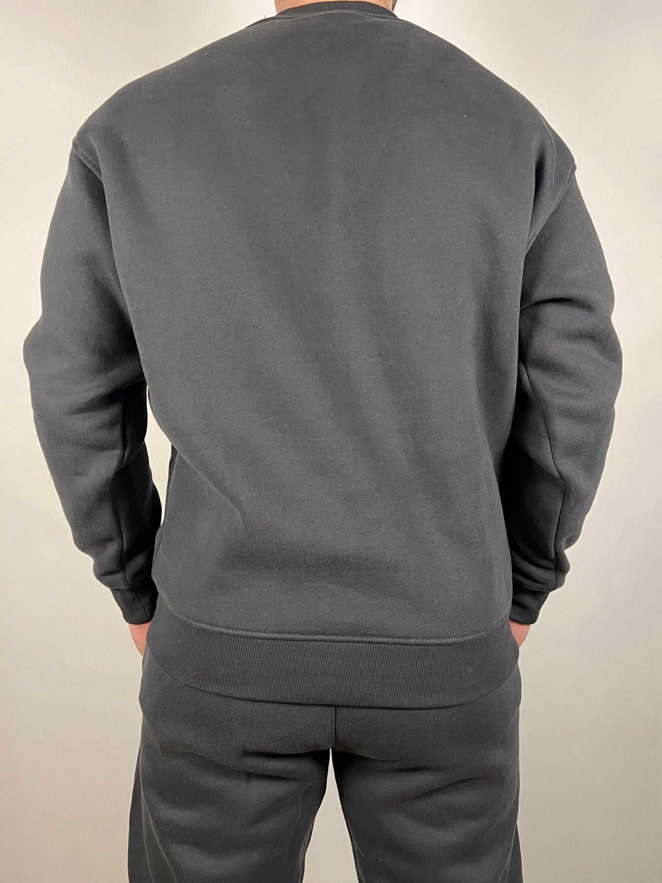 Men Dark Grey sweatshirt