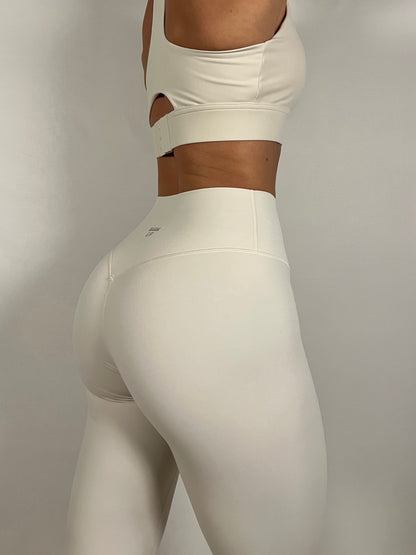 Cream white ActiveLux Leggings