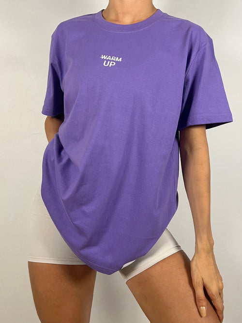 Essential Electric Purple Oversized T-shirt