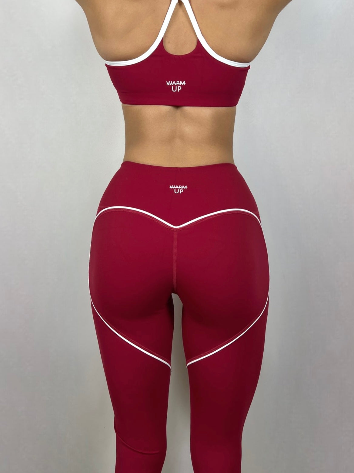 Valentines Red Heart Leggings