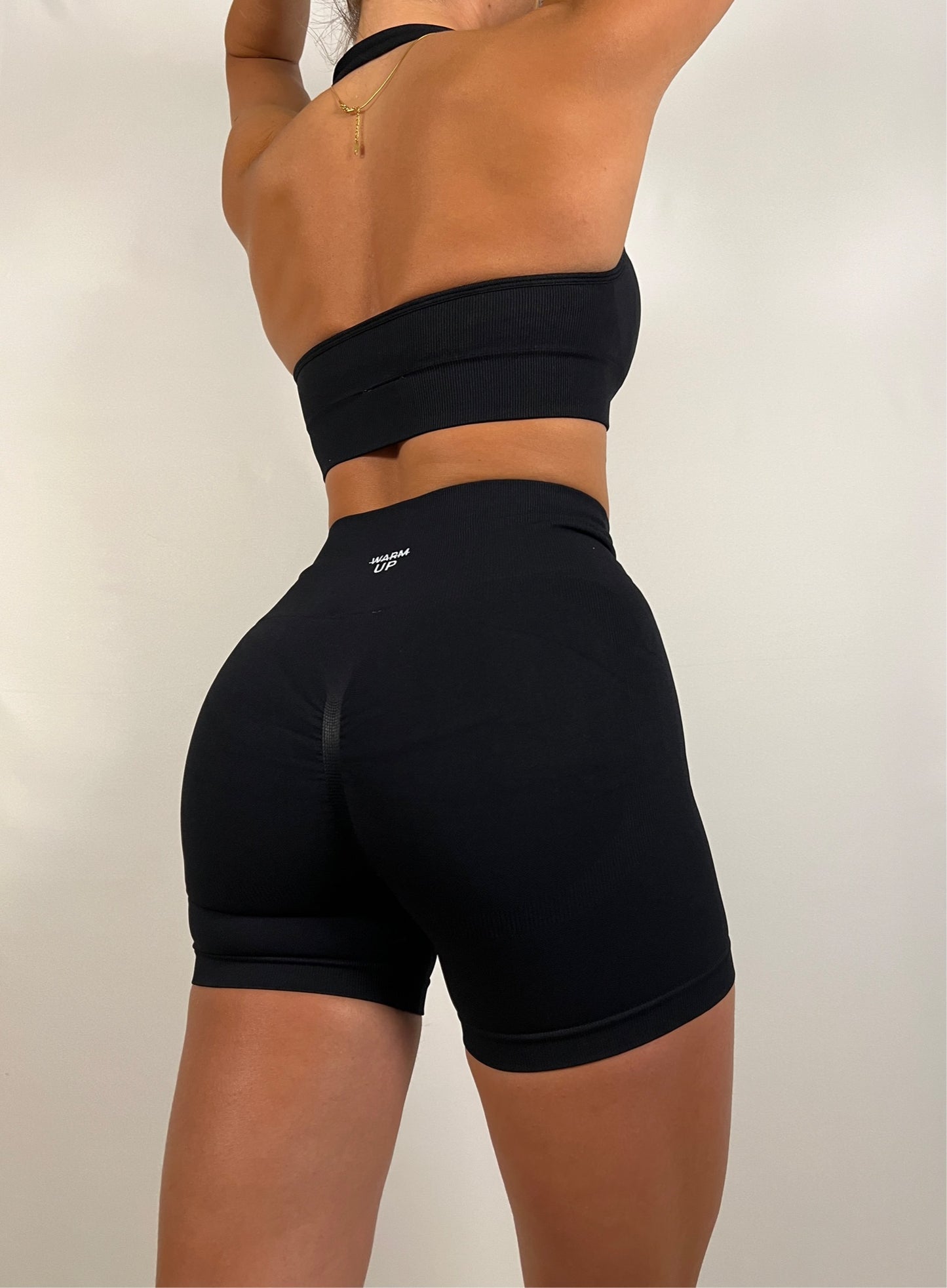 Jet Black Shorts