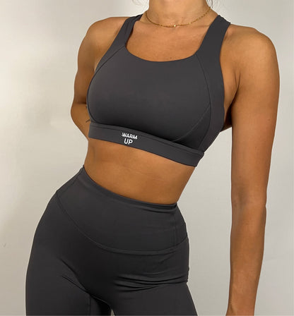 Odyssey Grey Sculpt Bra