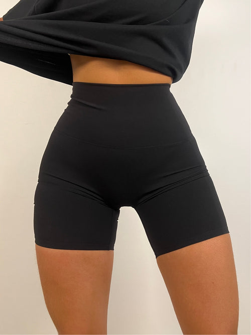 Essential Black 6” Shorts