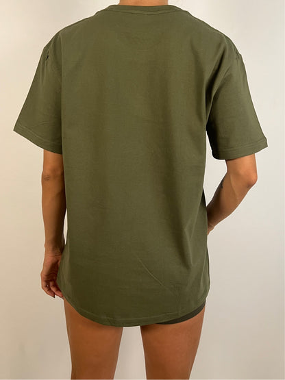 Essential Army Green Oversized T-shirt