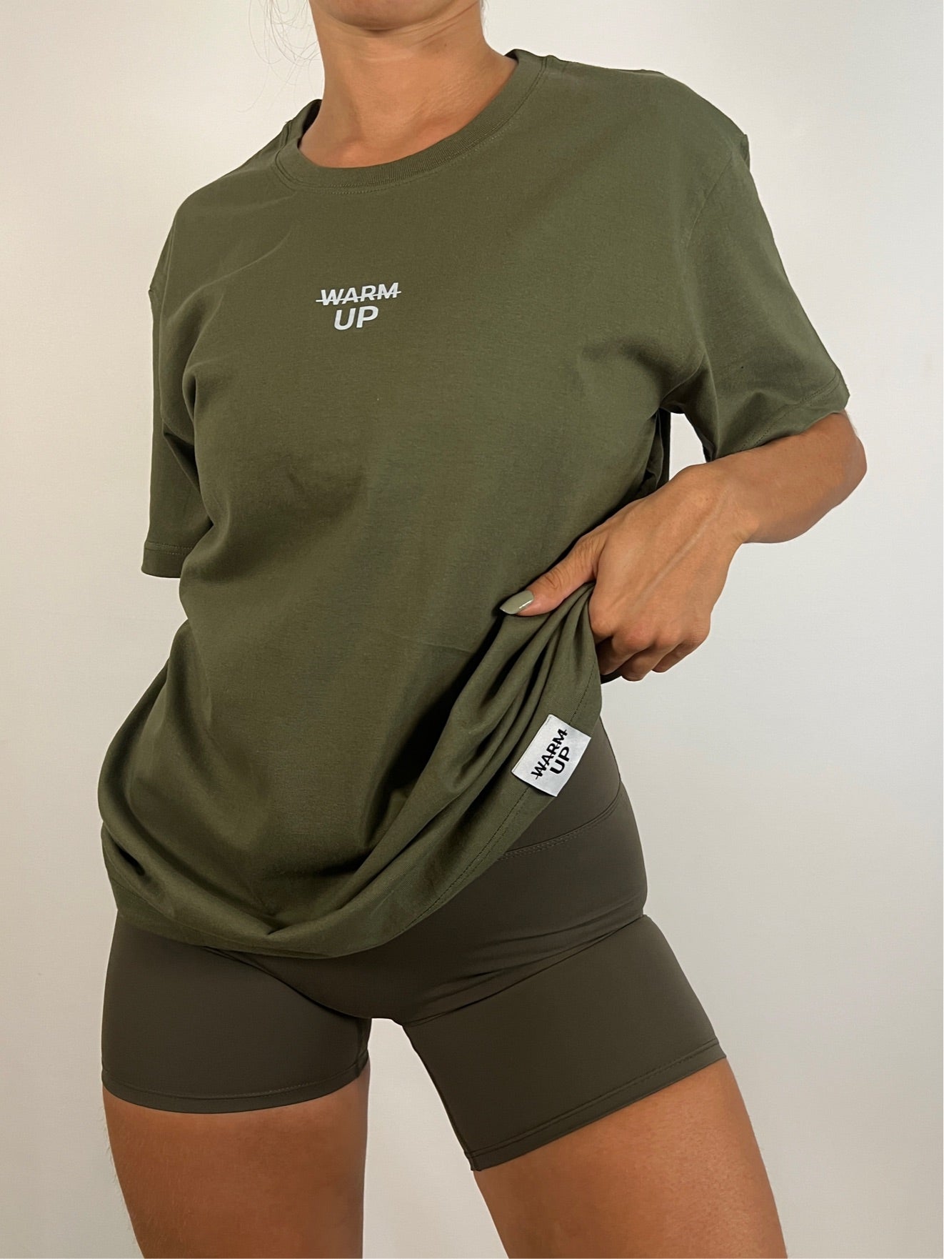 Essential Army Green Oversized T-shirt