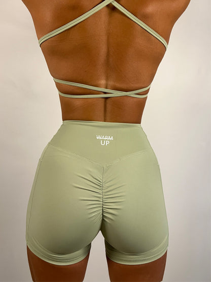 Matcha green Active Shorts